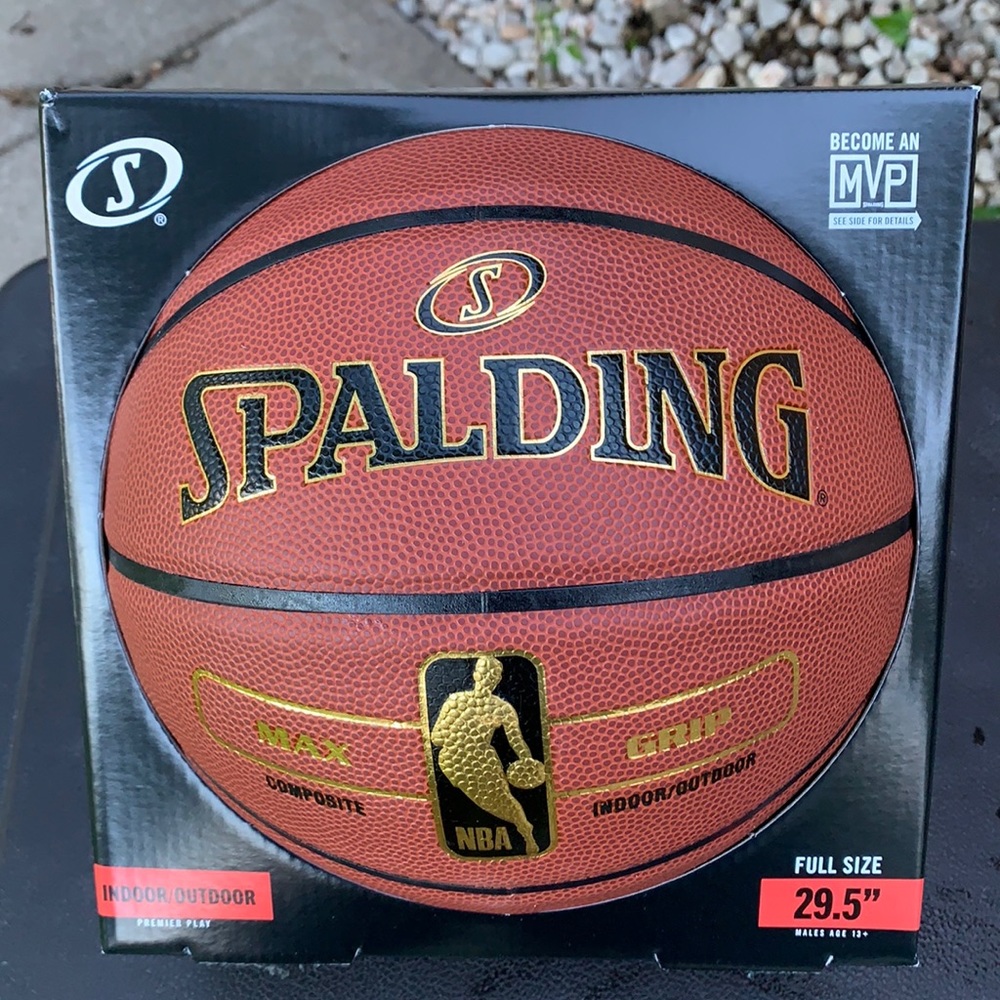Spalding Max Grip Basketball 🏀